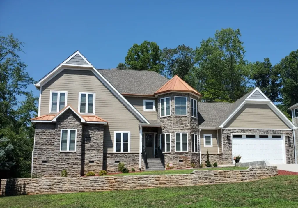 New-construction framing project from TBR Framing & Construction in North Carolina.